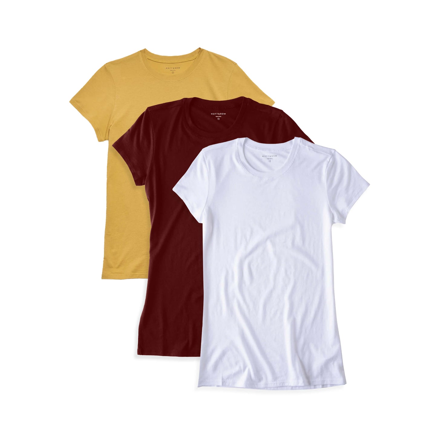 Fitted Crew Marcy 3-Pack