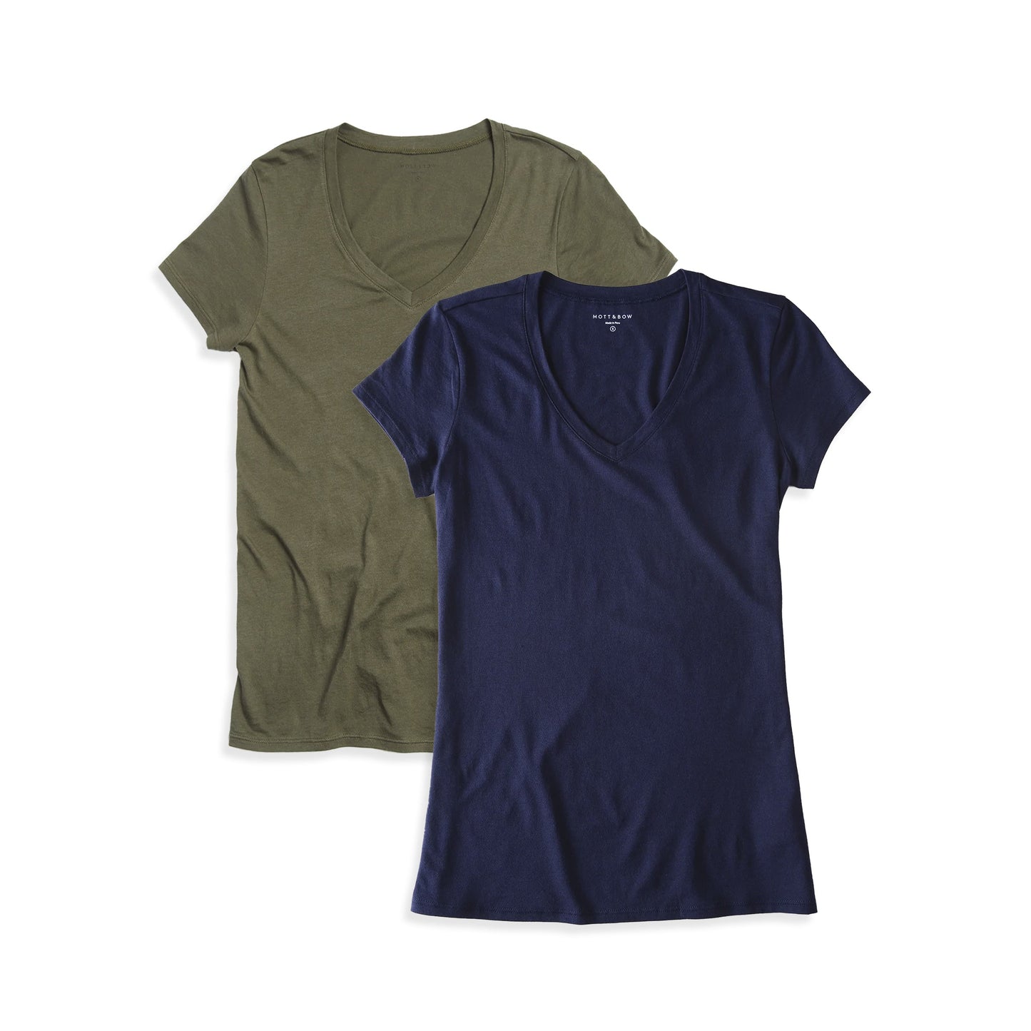 Fitted V-Neck Marcy 2-Pack