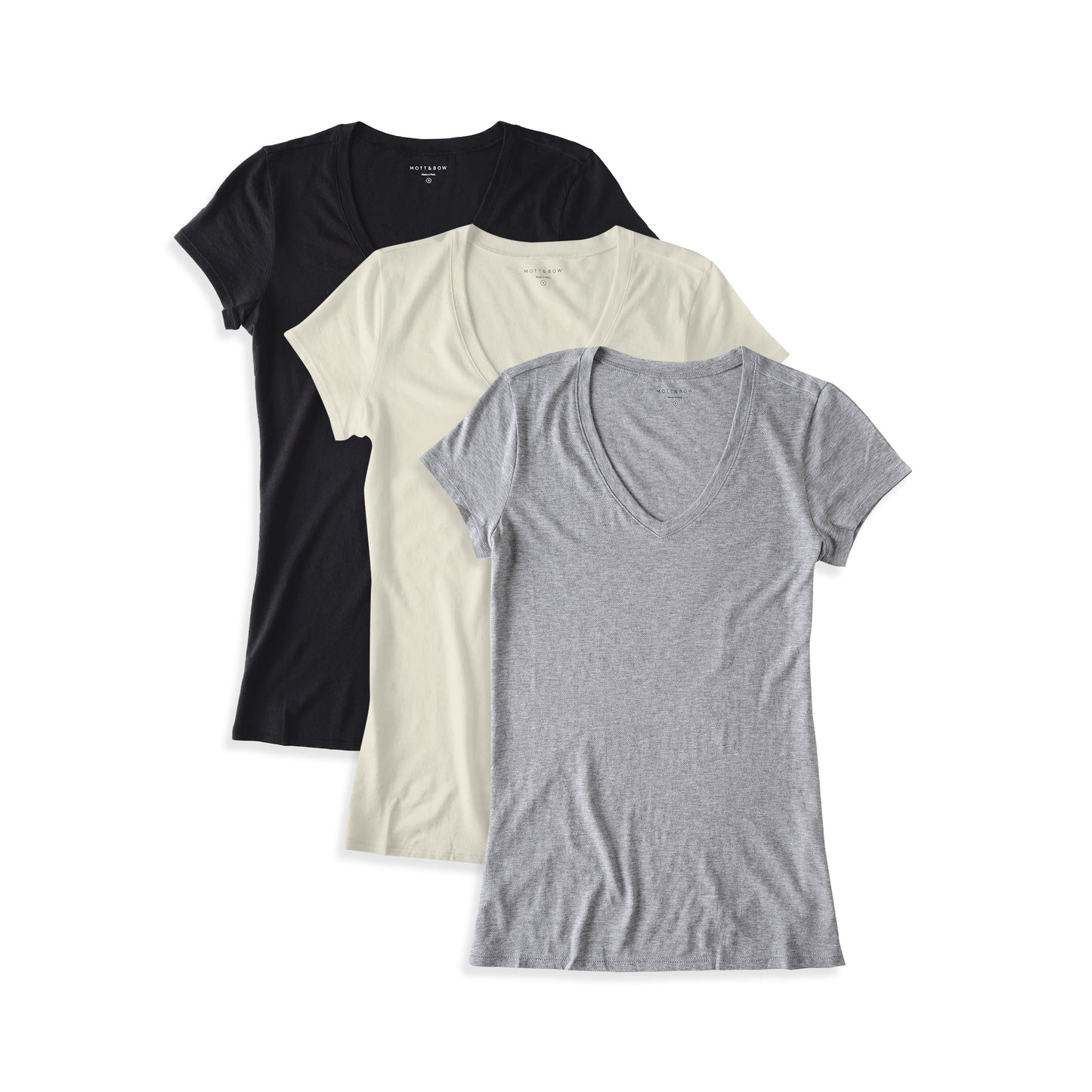 Fitted V-Neck Marcy 3-Pack