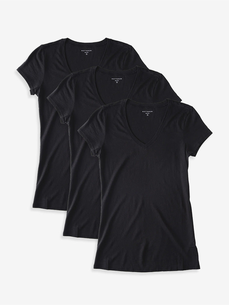 Fitted V-Neck Marcy 3-Pack