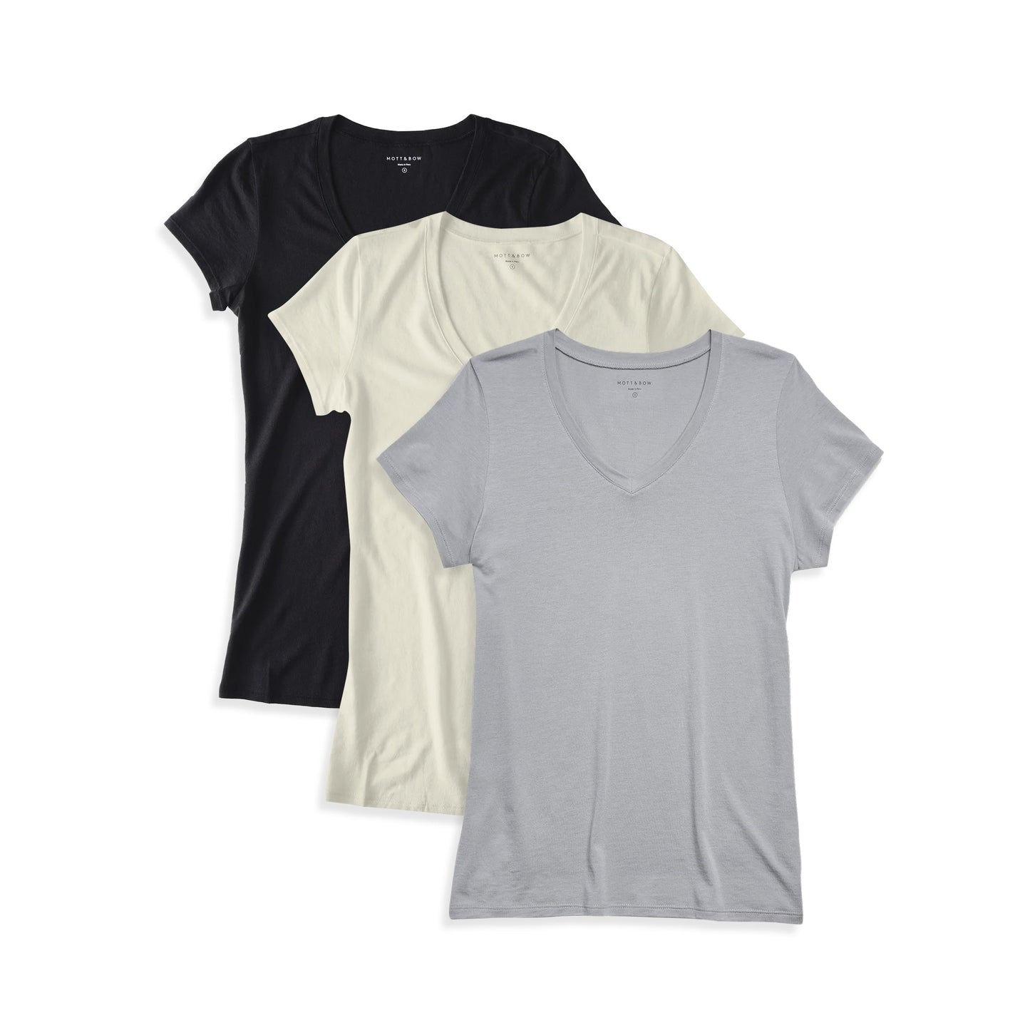 Fitted V-Neck Marcy 3-Pack