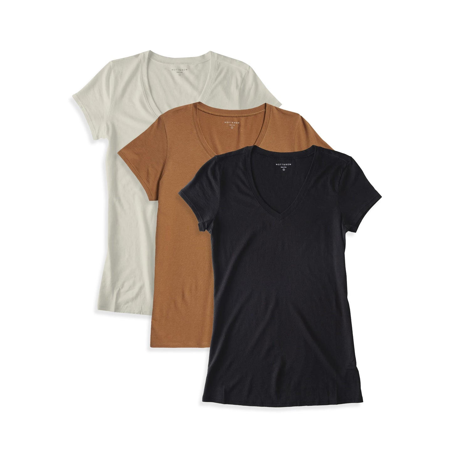 Fitted V-Neck Marcy 3-Pack
