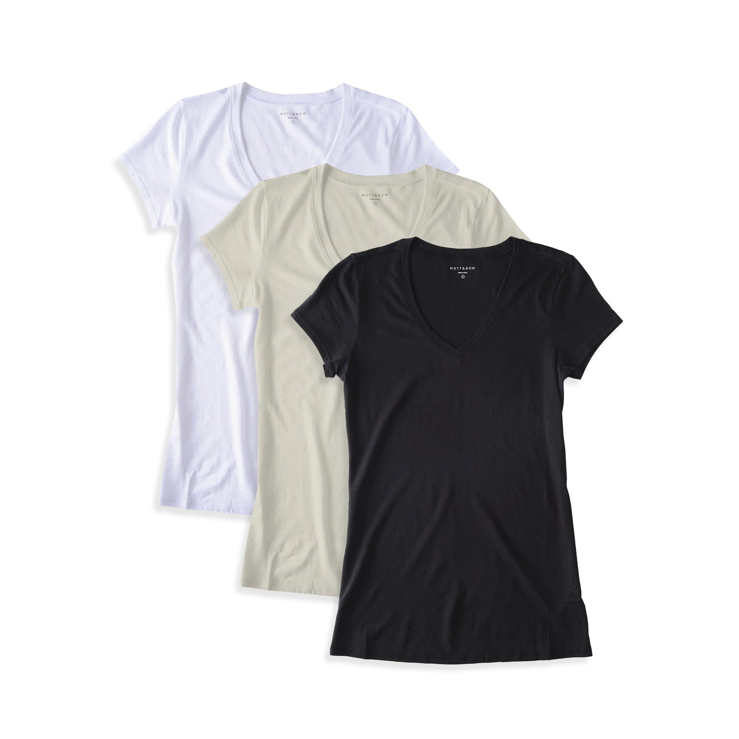 Fitted V-Neck Marcy 3-Pack