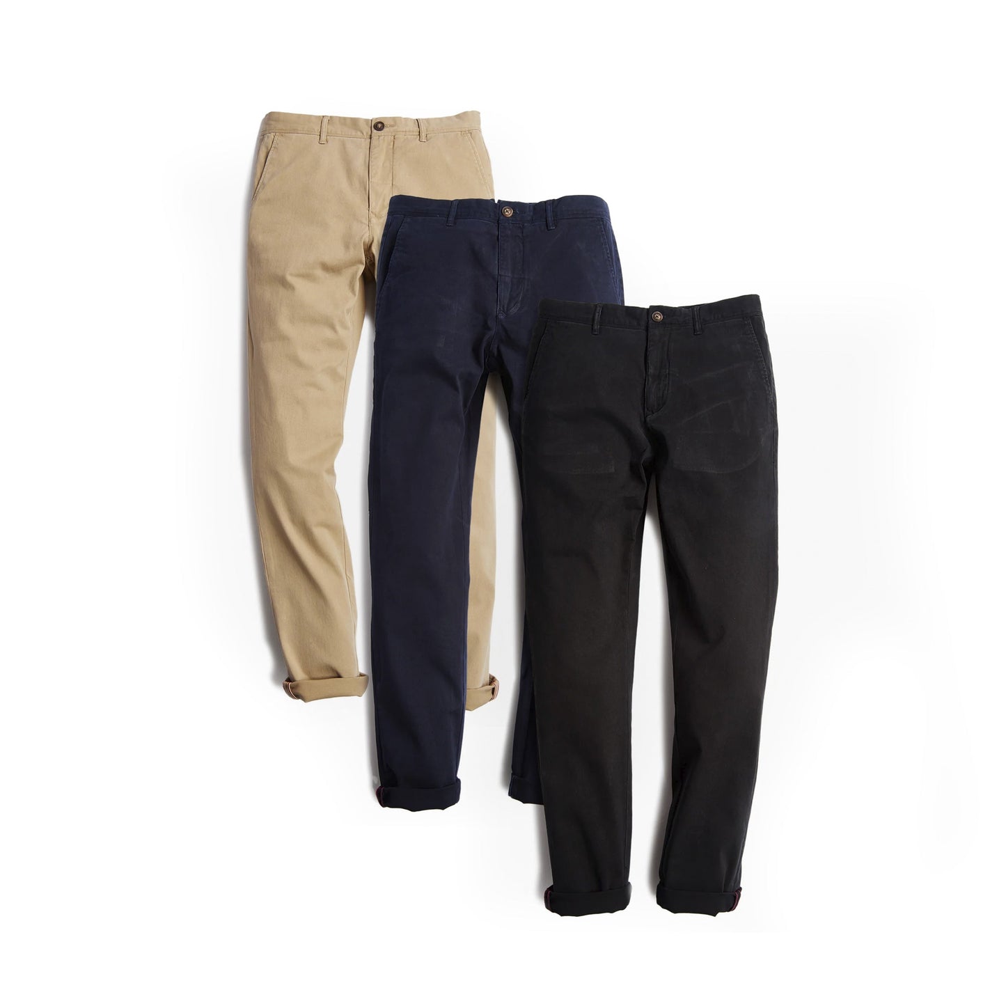 The Twill Chino Charles 3-Pack