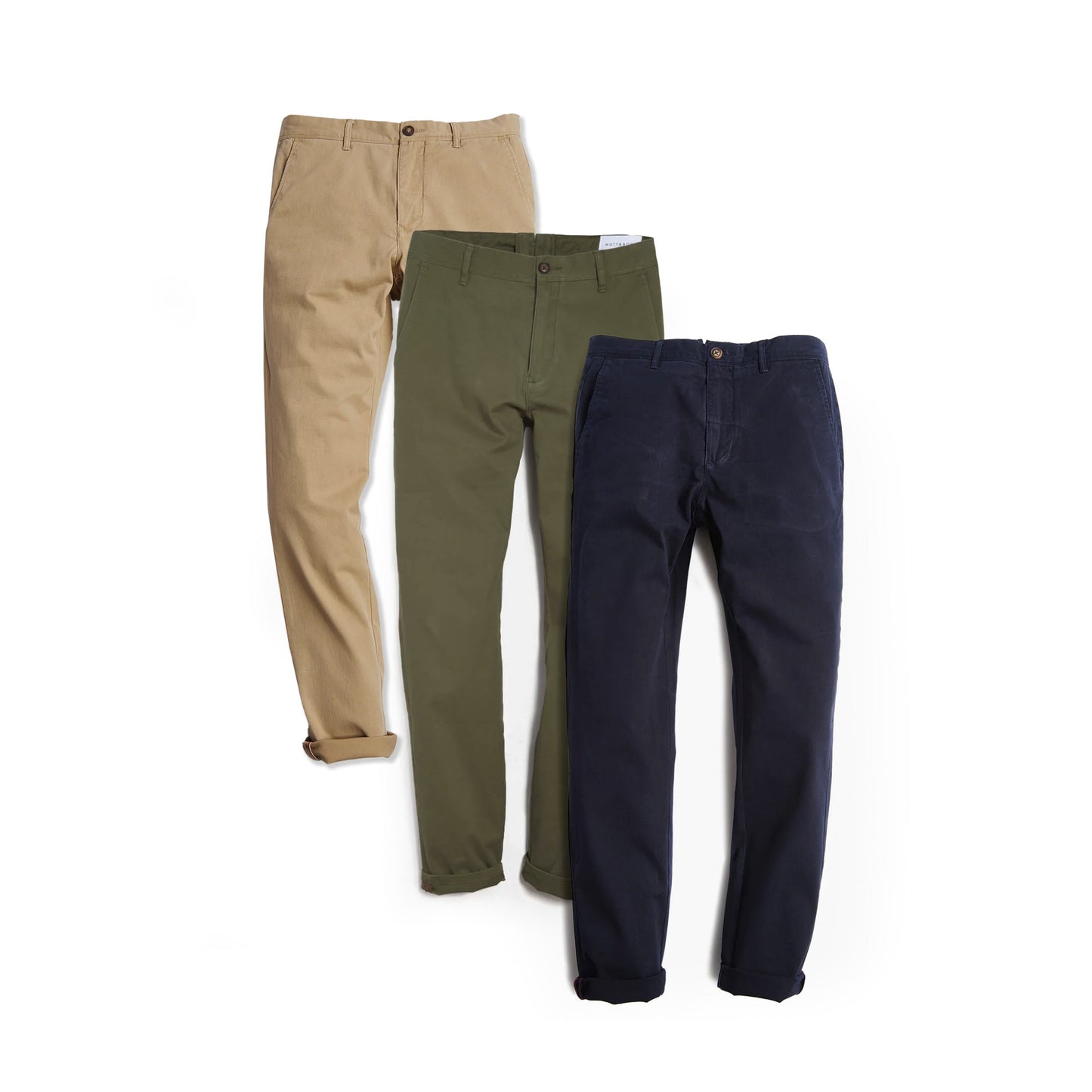 The Twill Chino Charles 3-Pack