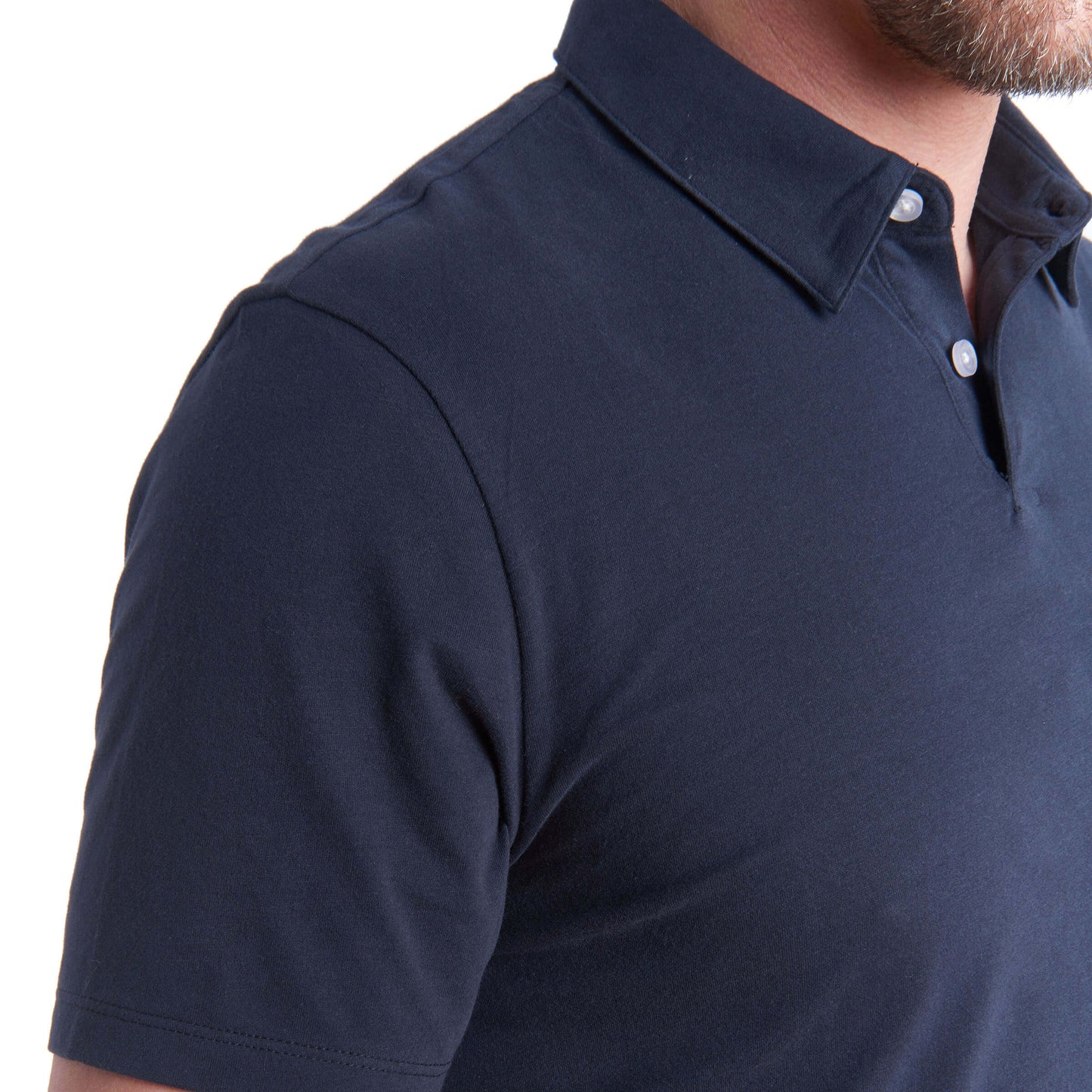 Jersey Sueded Polo