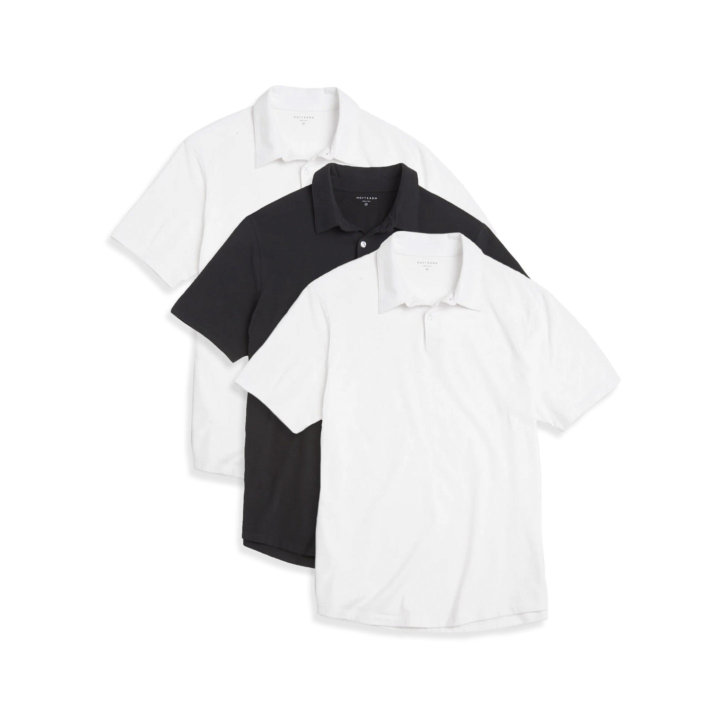 Jersey Sueded Polo 3-Pack