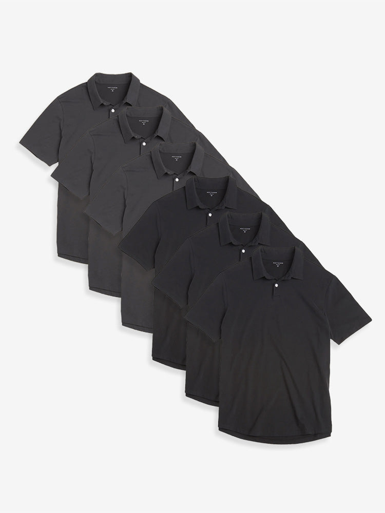 Jersey Sueded Polo 6-Pack