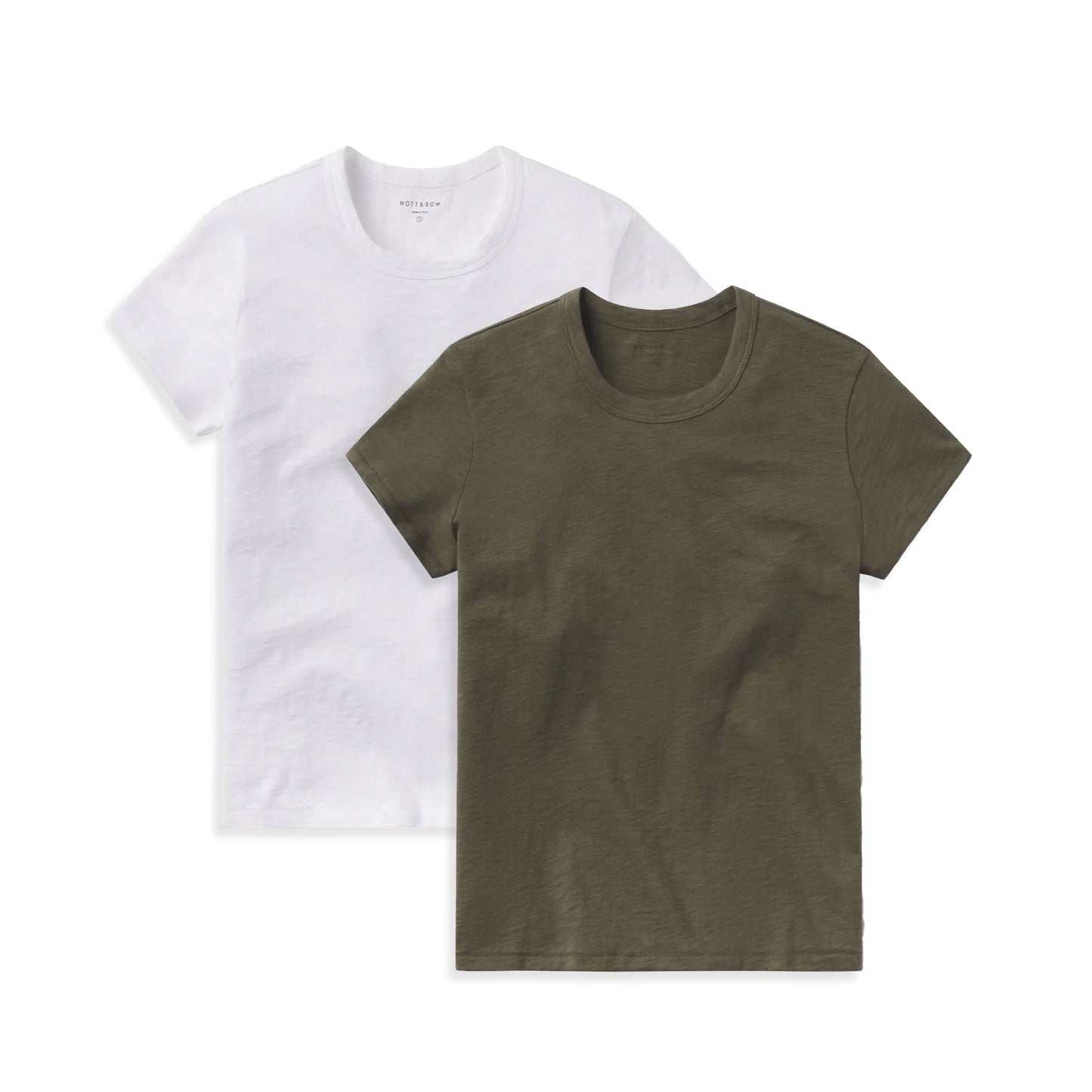 Classic Crew Slub 2-Pack