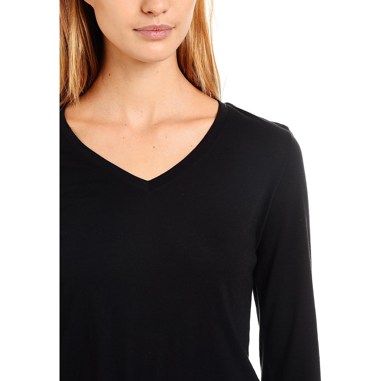 Long Sleeve V-Neck Tee Marcy
