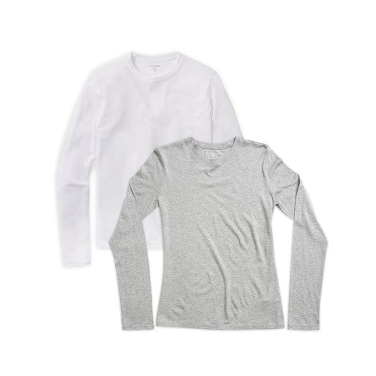 Long Sleeve Crew Tee Marcy 2-Pack