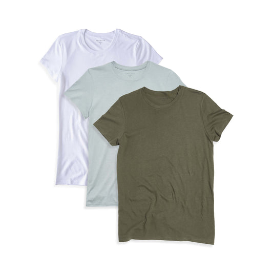 Fitted Crew Marcy 3-Pack