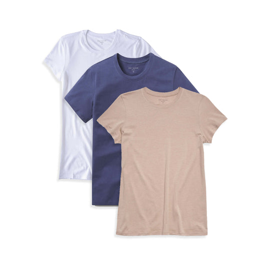 Fitted Crew Marcy 3-Pack