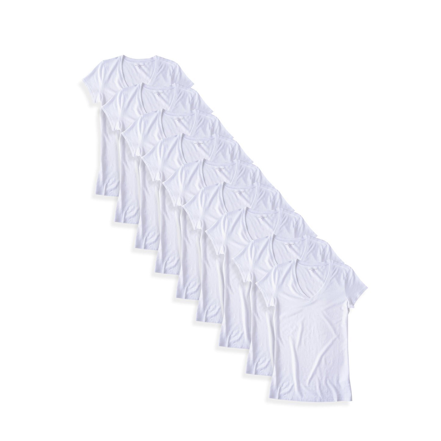 Fitted V-Neck Marcy 9-Pack