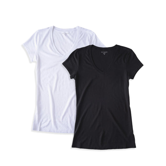 Fitted V-Neck Marcy 2-Pack