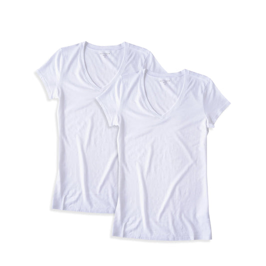 Fitted V-Neck Marcy 2-Pack
