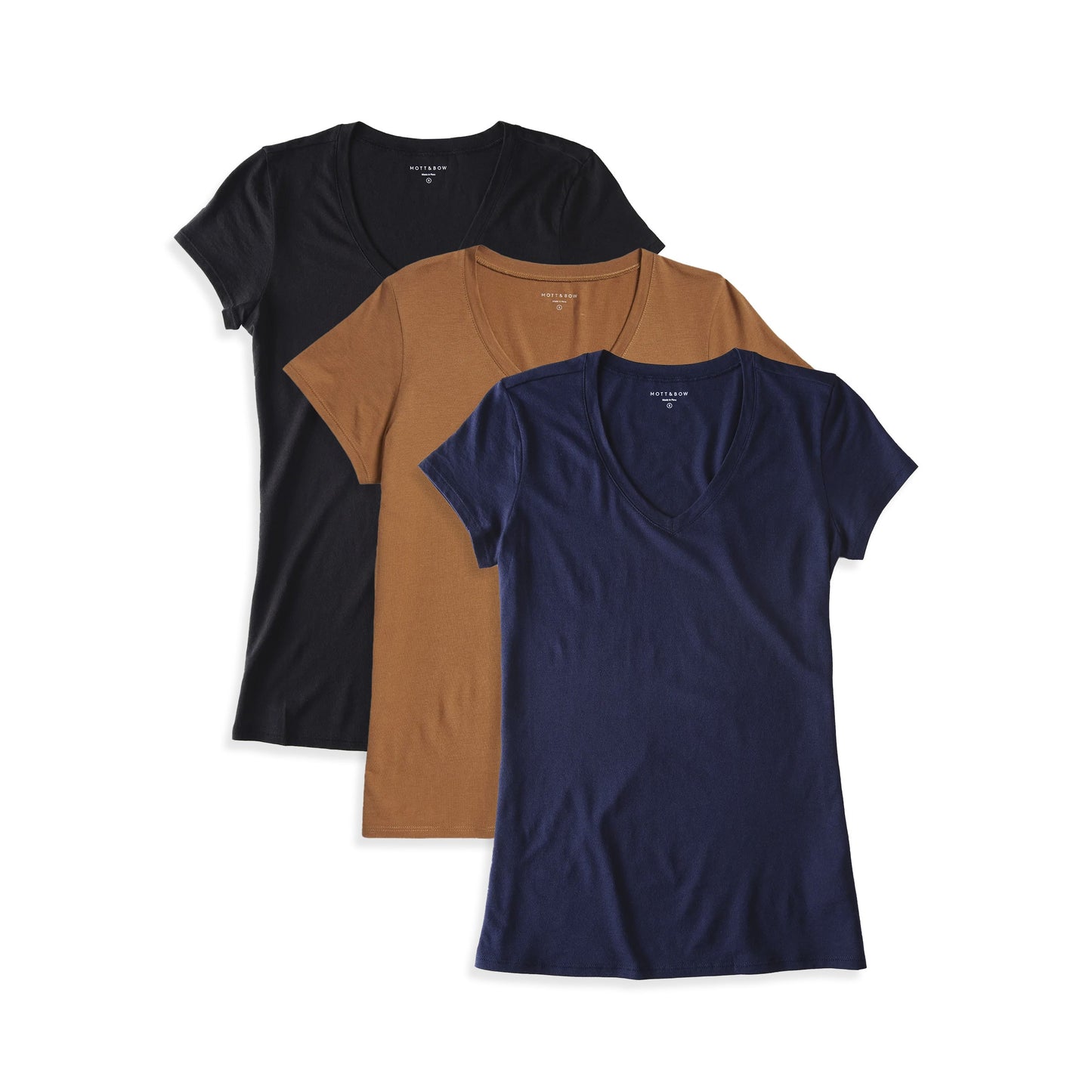 Fitted V-Neck Marcy 3-Pack