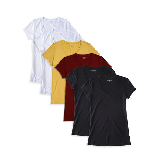 Fitted V-Neck Marcy 6-Pack