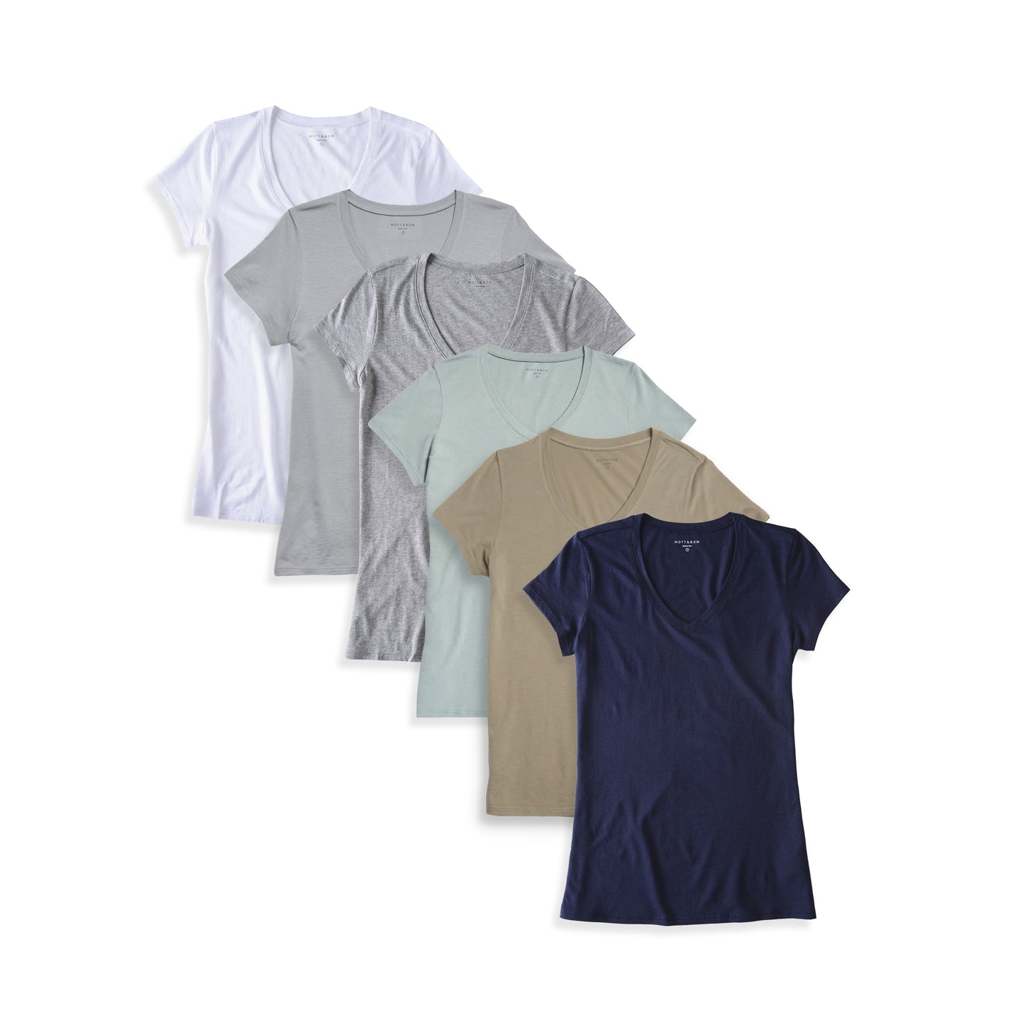 Fitted V-Neck Marcy 6-Pack