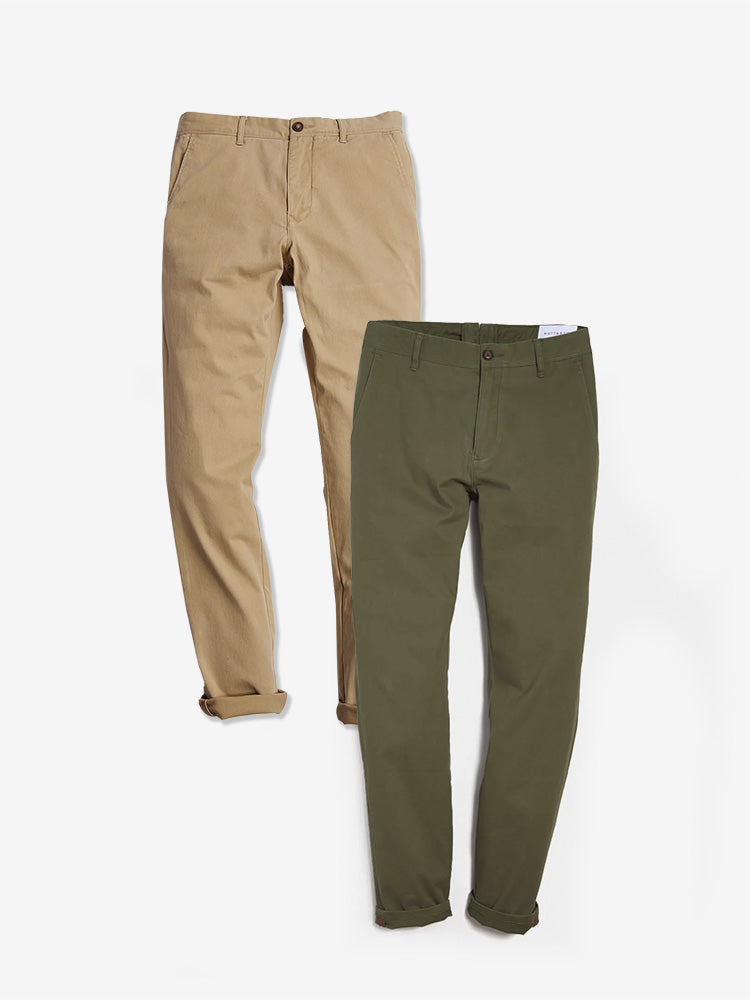 The Twill Chino Charles 2-Pack