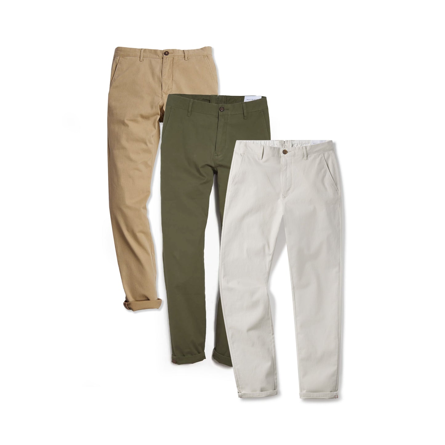 The Twill Chino Charles 3-Pack