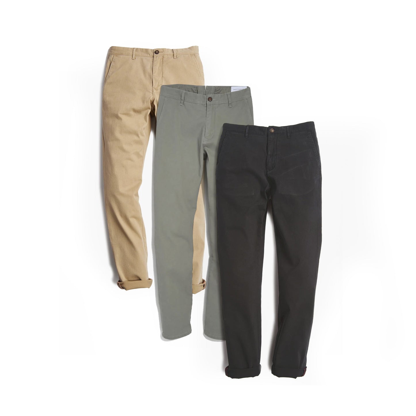 The Twill Chino Charles 3-Pack