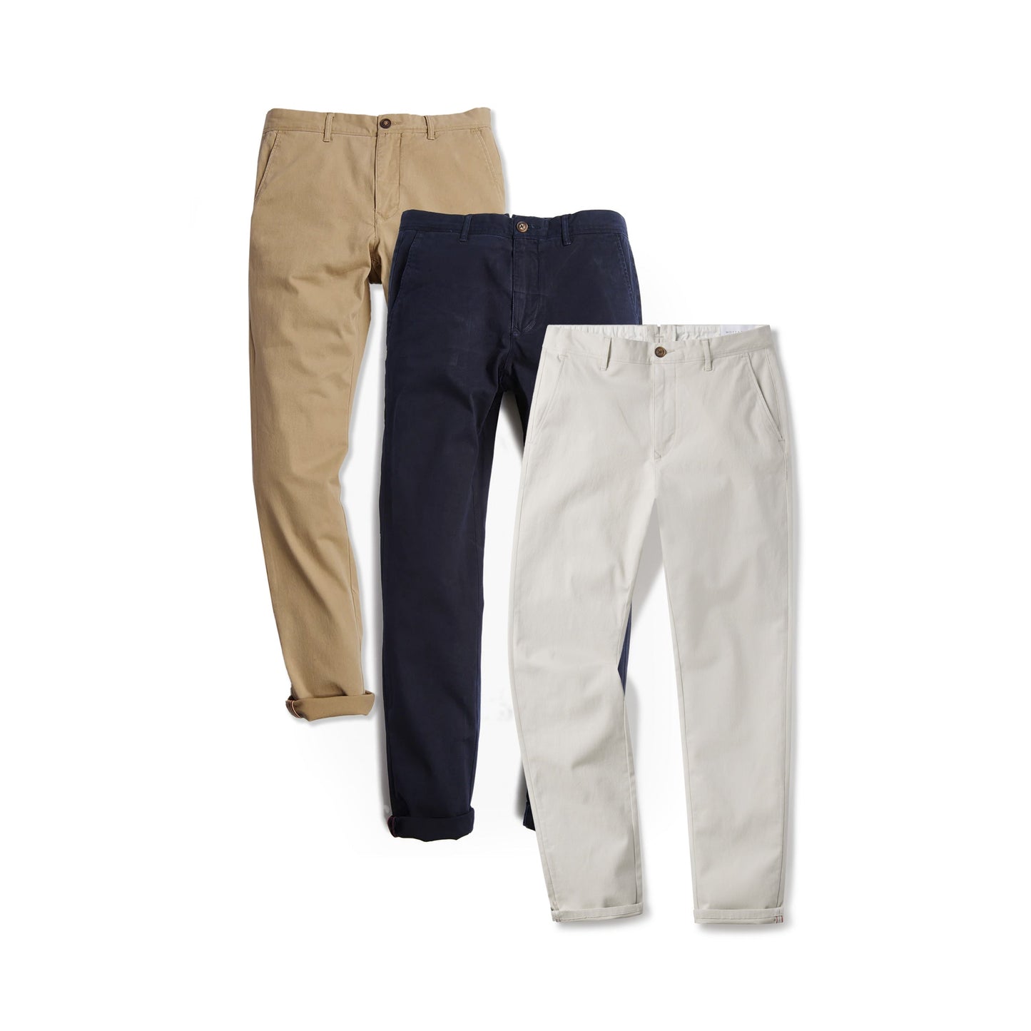 The Twill Chino Charles 3-Pack