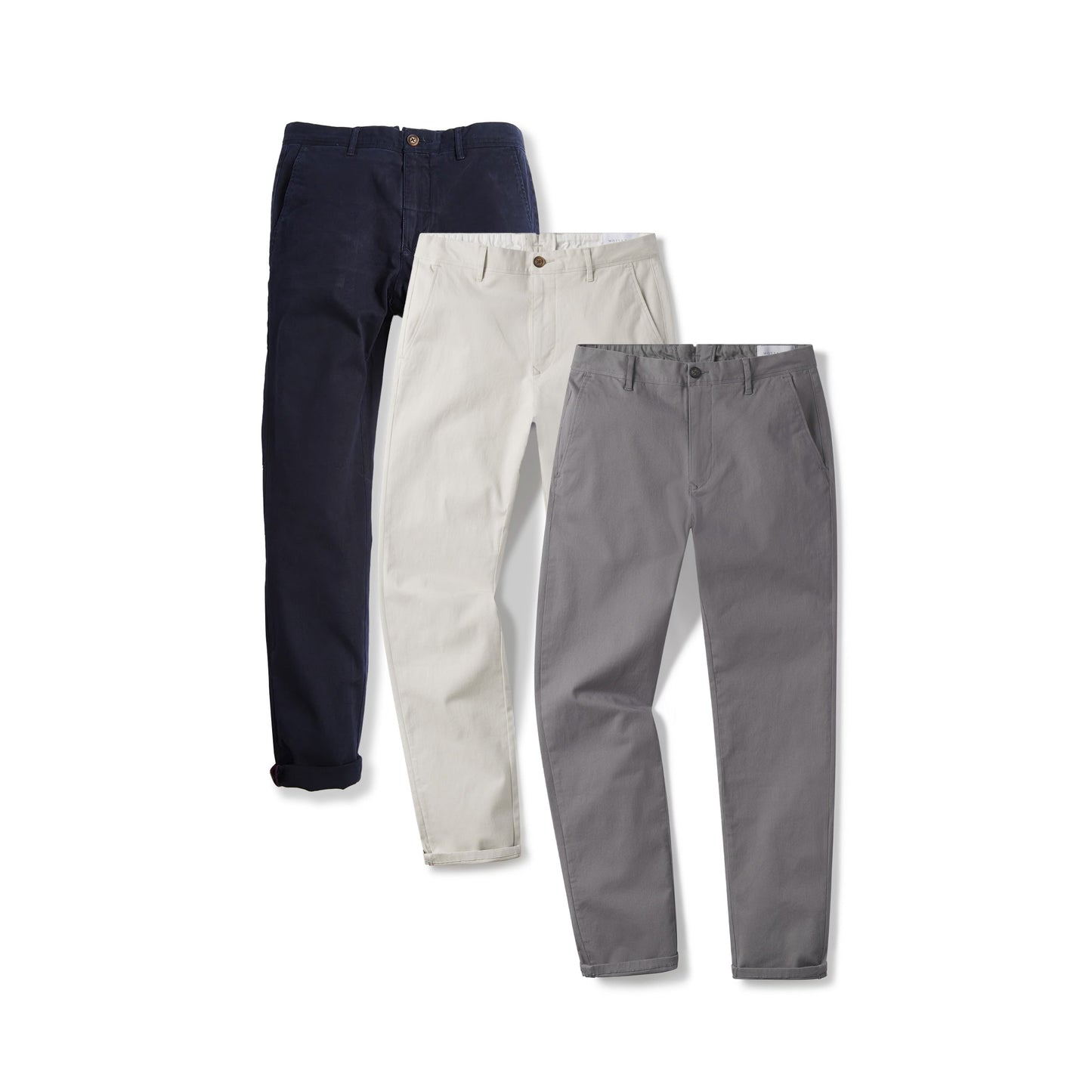 The Twill Chino Charles 3-Pack