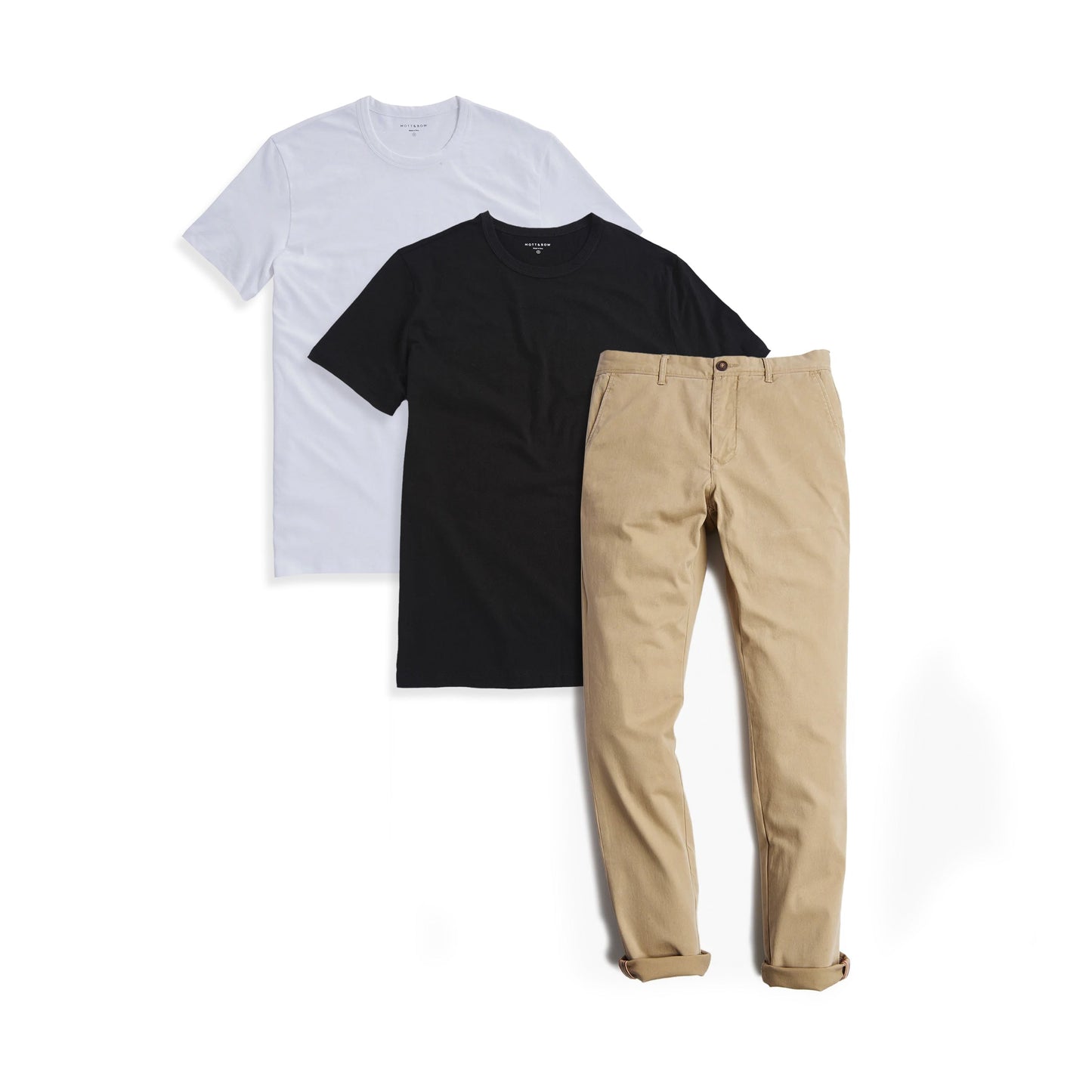 Set 04 : 1 paire de chinos + 2 t-shirts Driggs