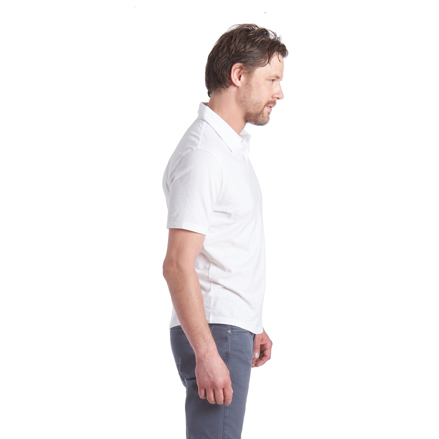Jersey Sueded Polo