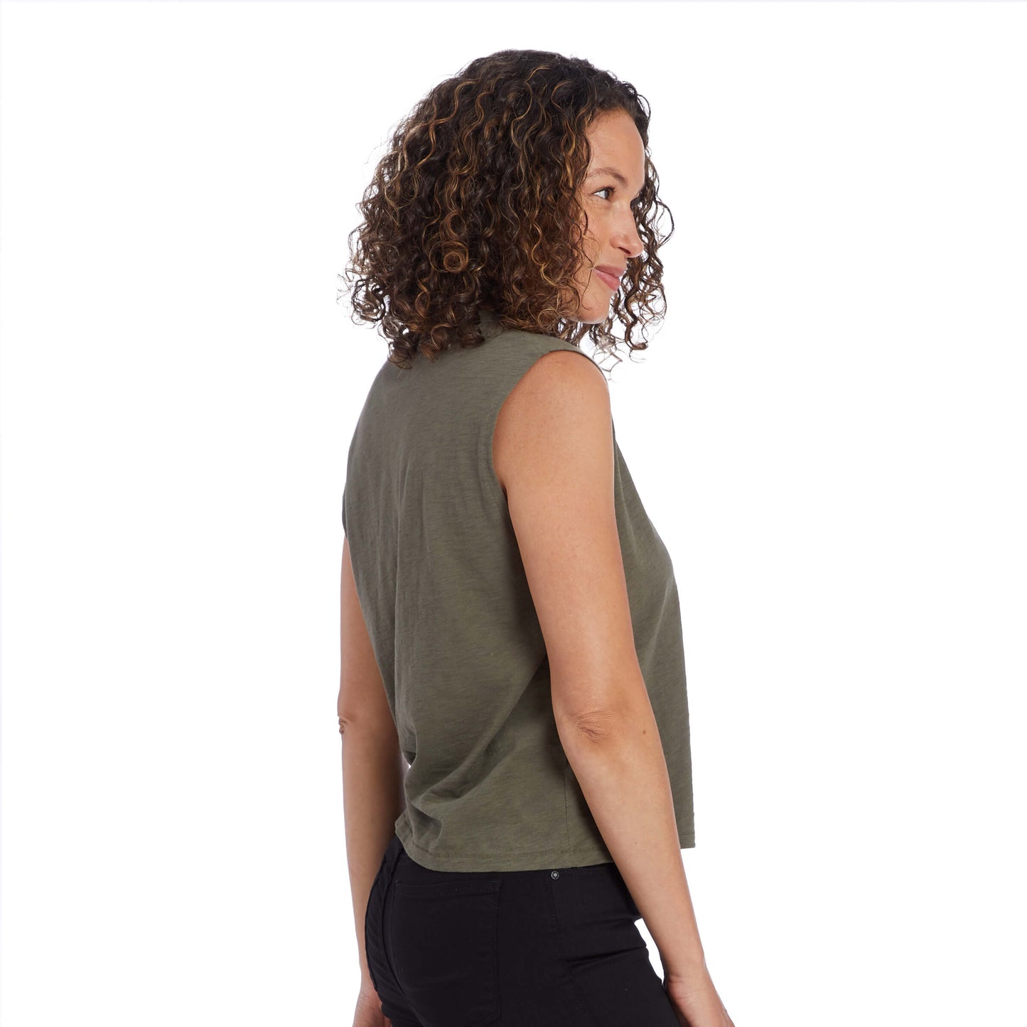 Relaxed Slub Tank Tee