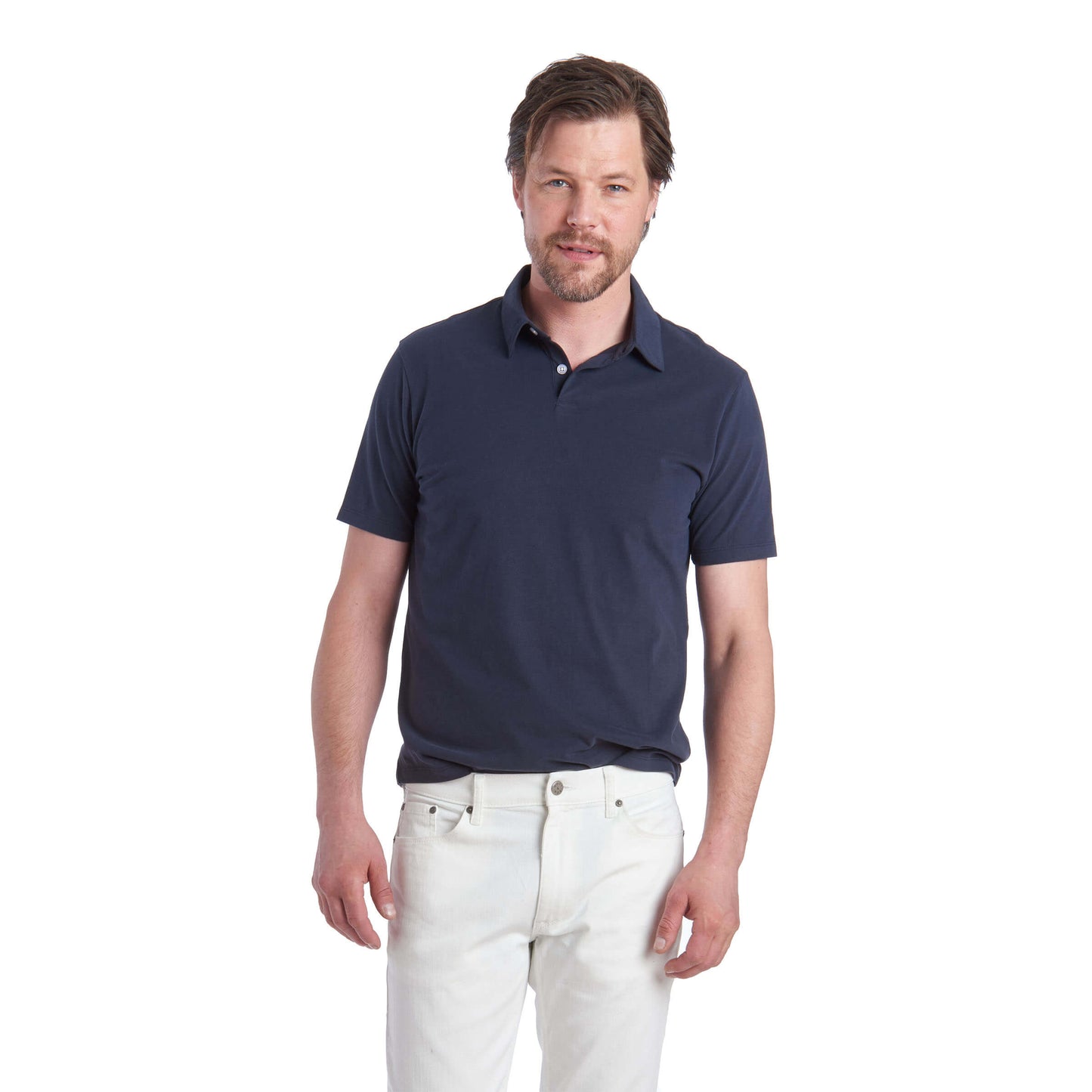Jersey Sueded Polo