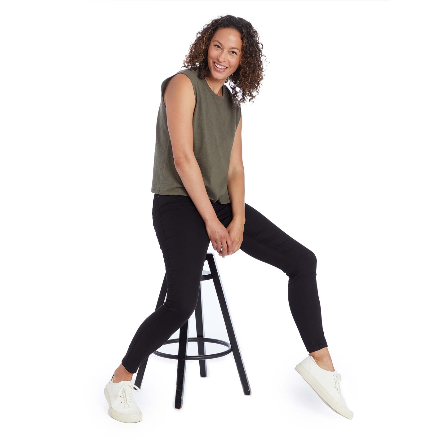 Relaxed Slub Tank Tee