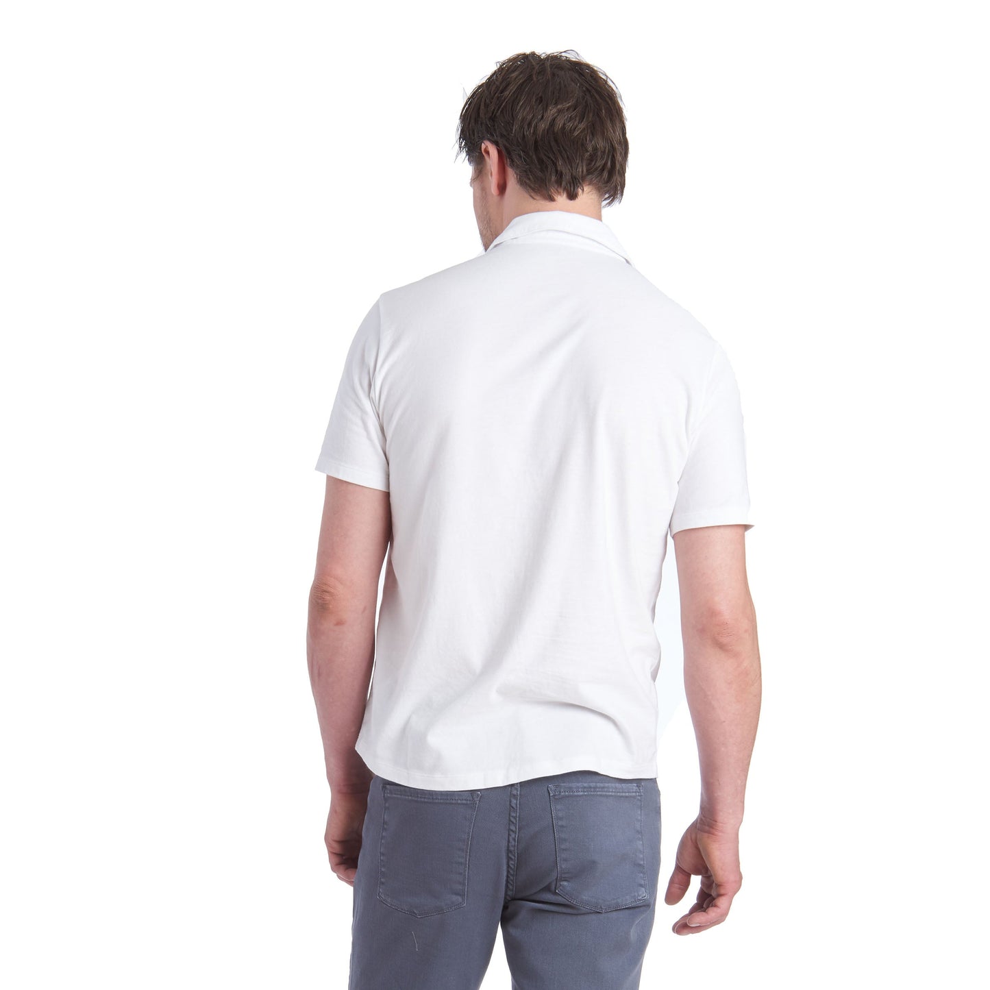 Jersey Sueded Polo