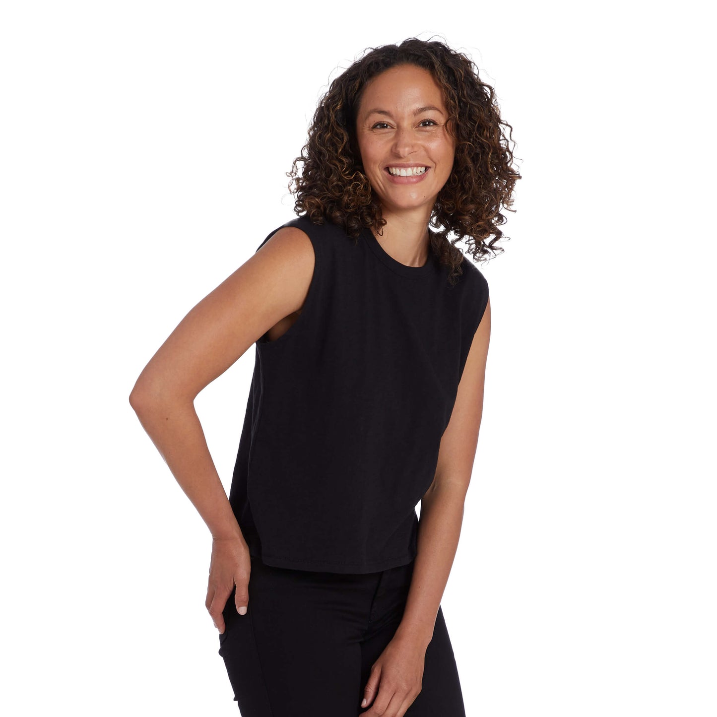 Relaxed Slub Tank Tee