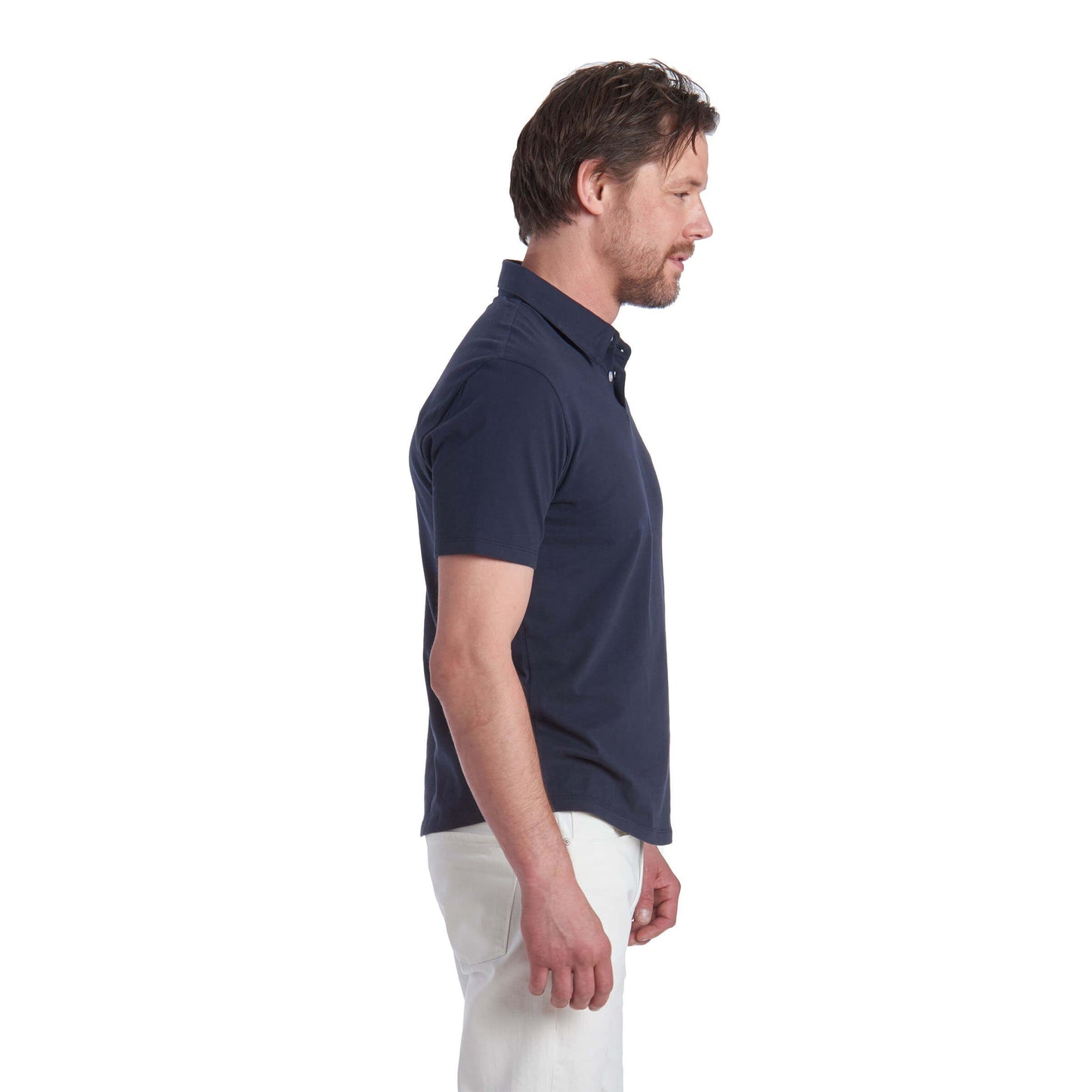 Jersey Sueded Polo