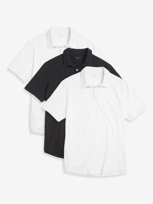Jersey Sueded Polo 3-Pack