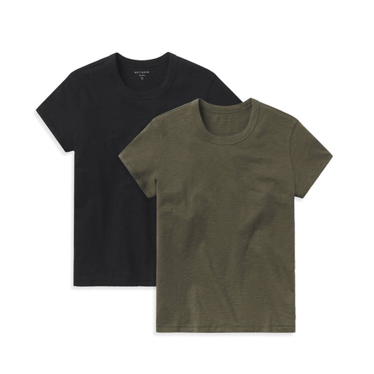 Classic Crew Slub 2-Pack