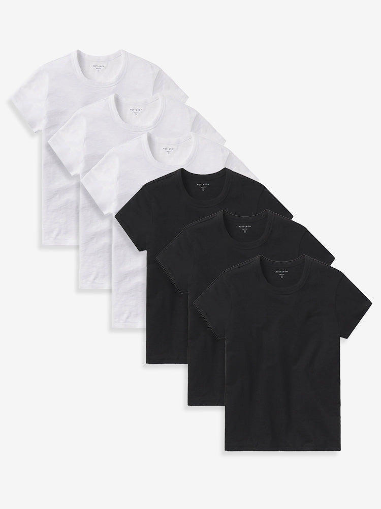 Classic Crew Slub 6-Pack