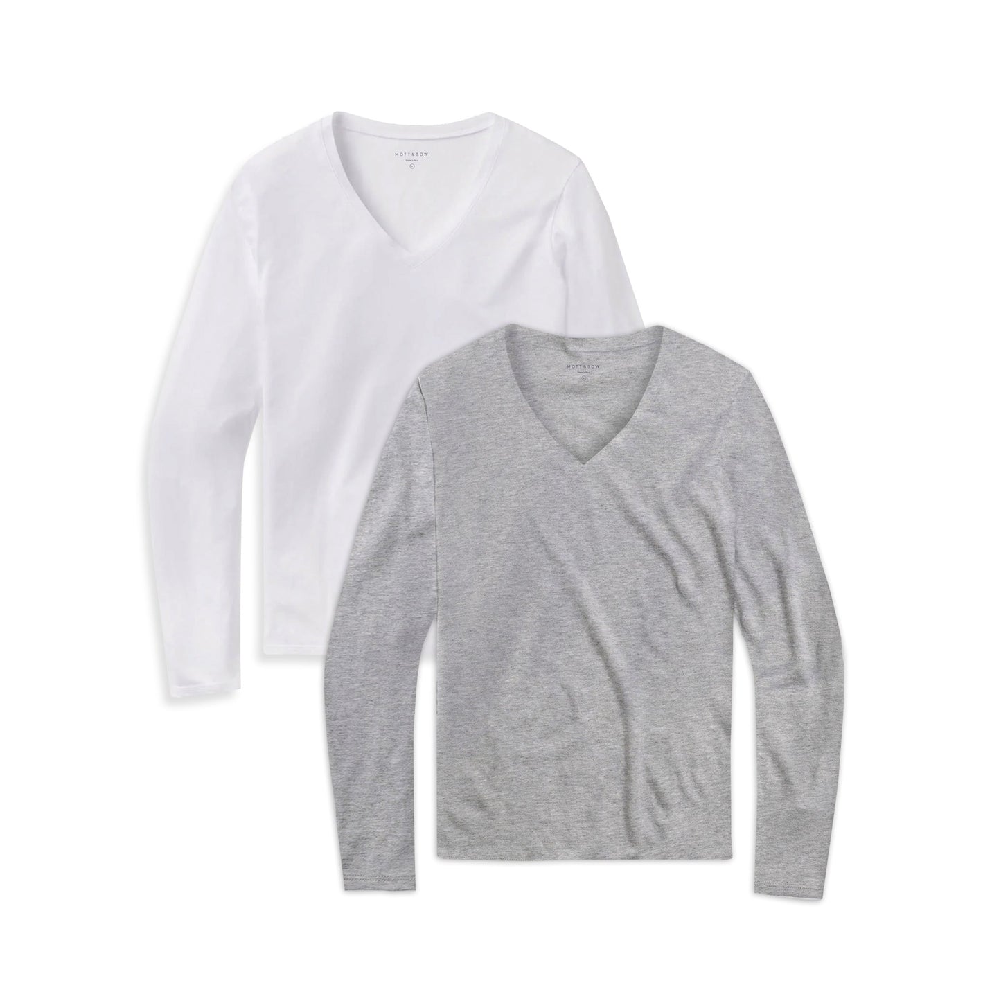 Long Sleeve V-Neck Tee Marcy 2-Pack
