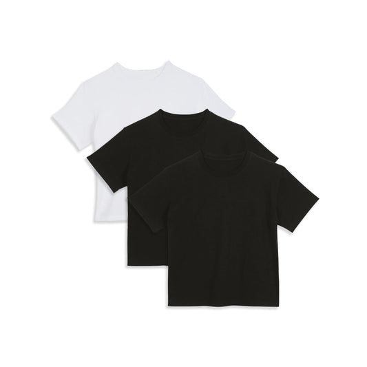 The Cotton Boxy Crew Tee 3-Pack