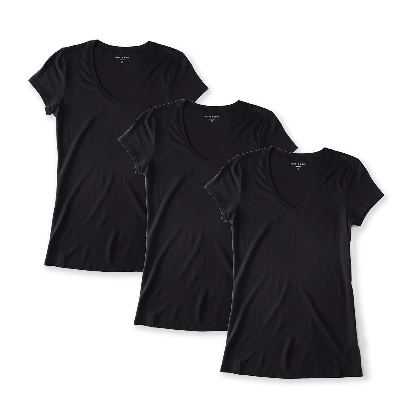 Fitted V-Neck Marcy 3-Pack
