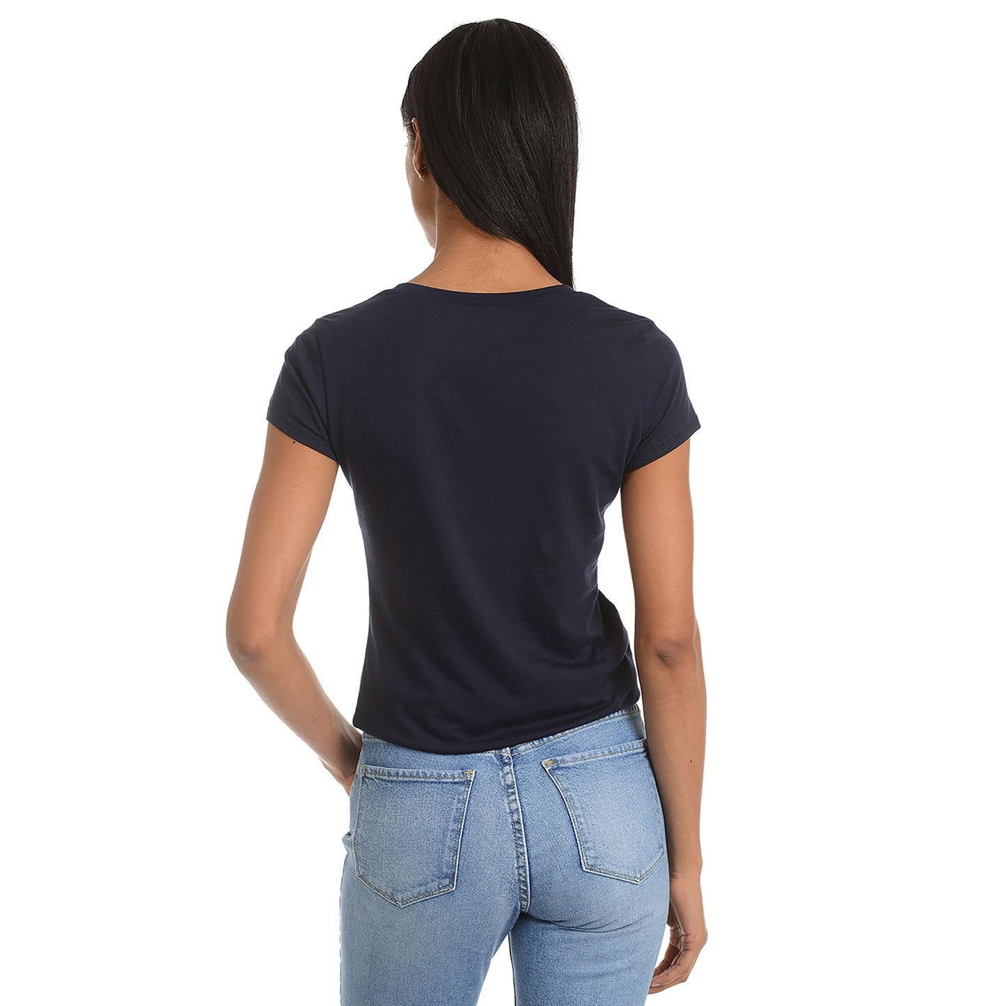 Fitted V-Neck Marcy Tee