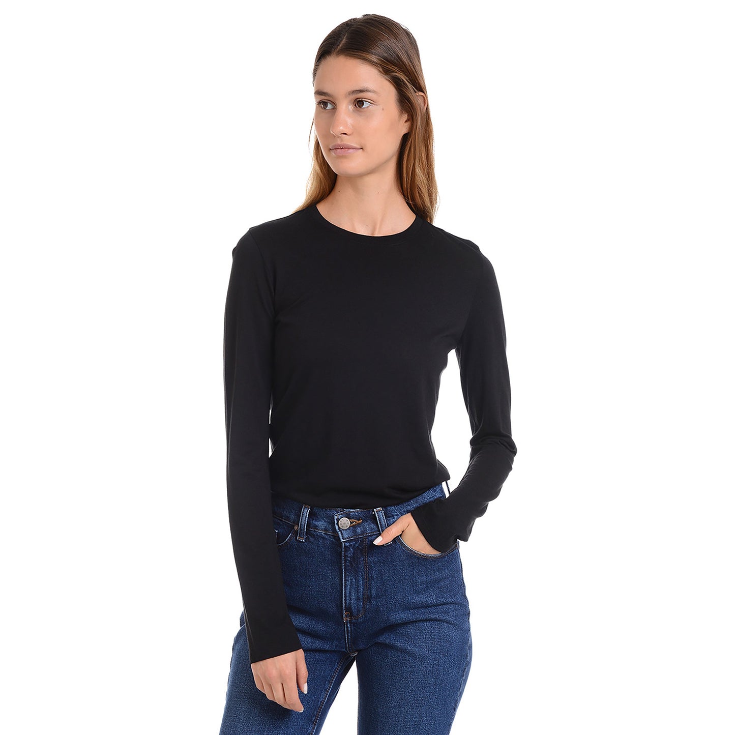 Lot de 3 t-shirts ras du cou à manches longues Marcy