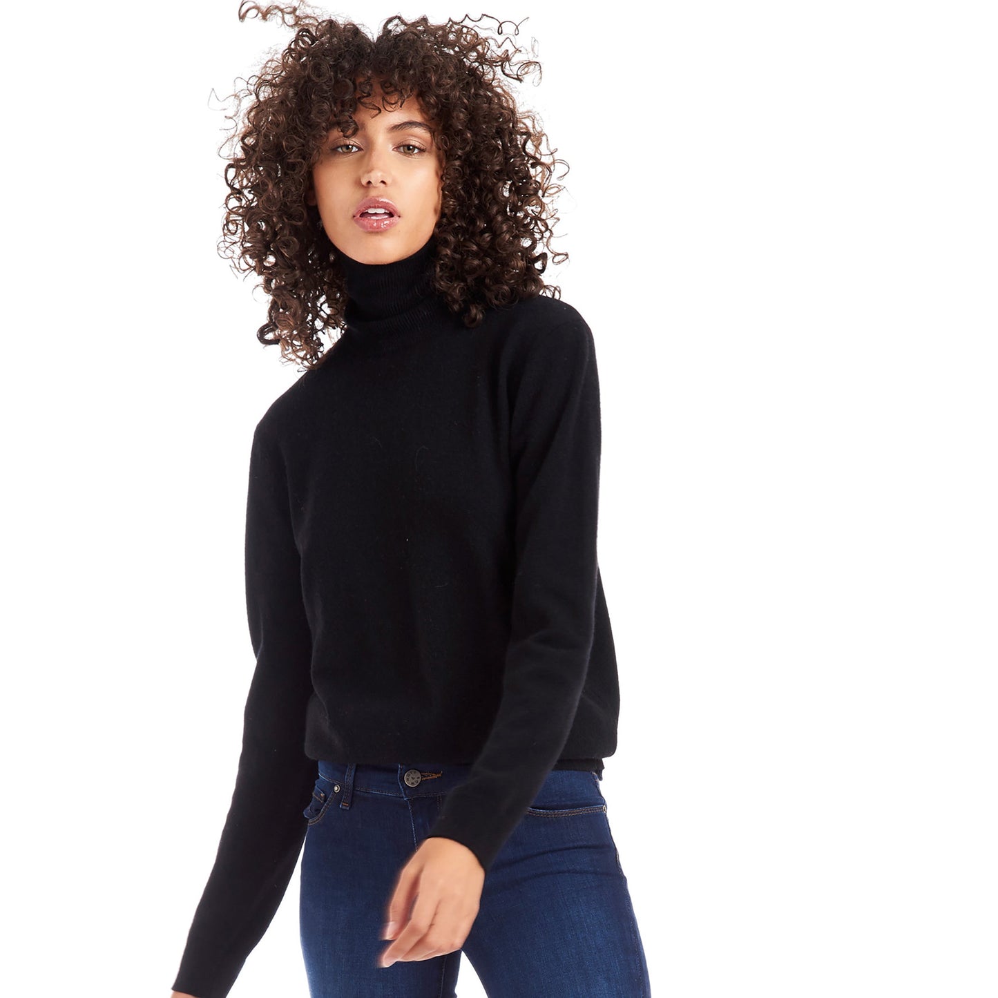 The Cashmere Turtleneck Willow Sweater