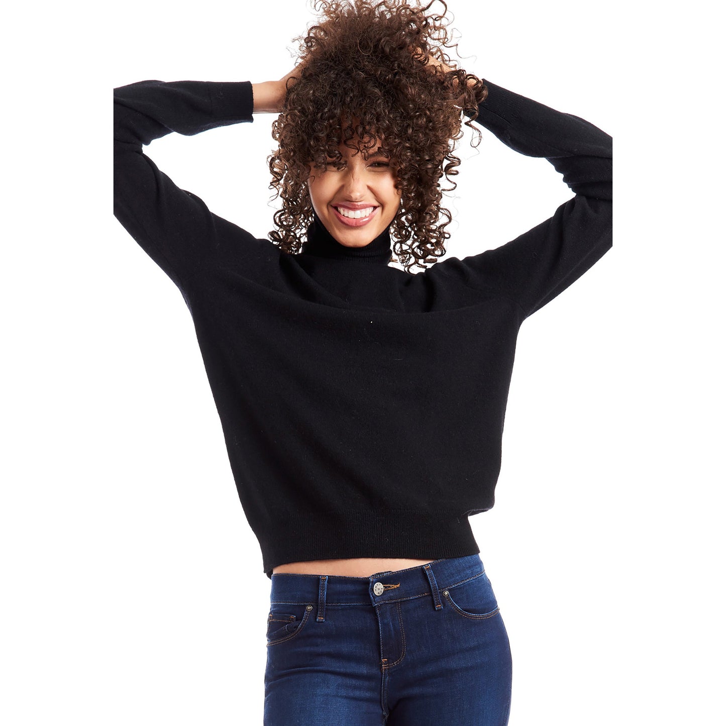 The Cashmere Turtleneck Willow Sweater