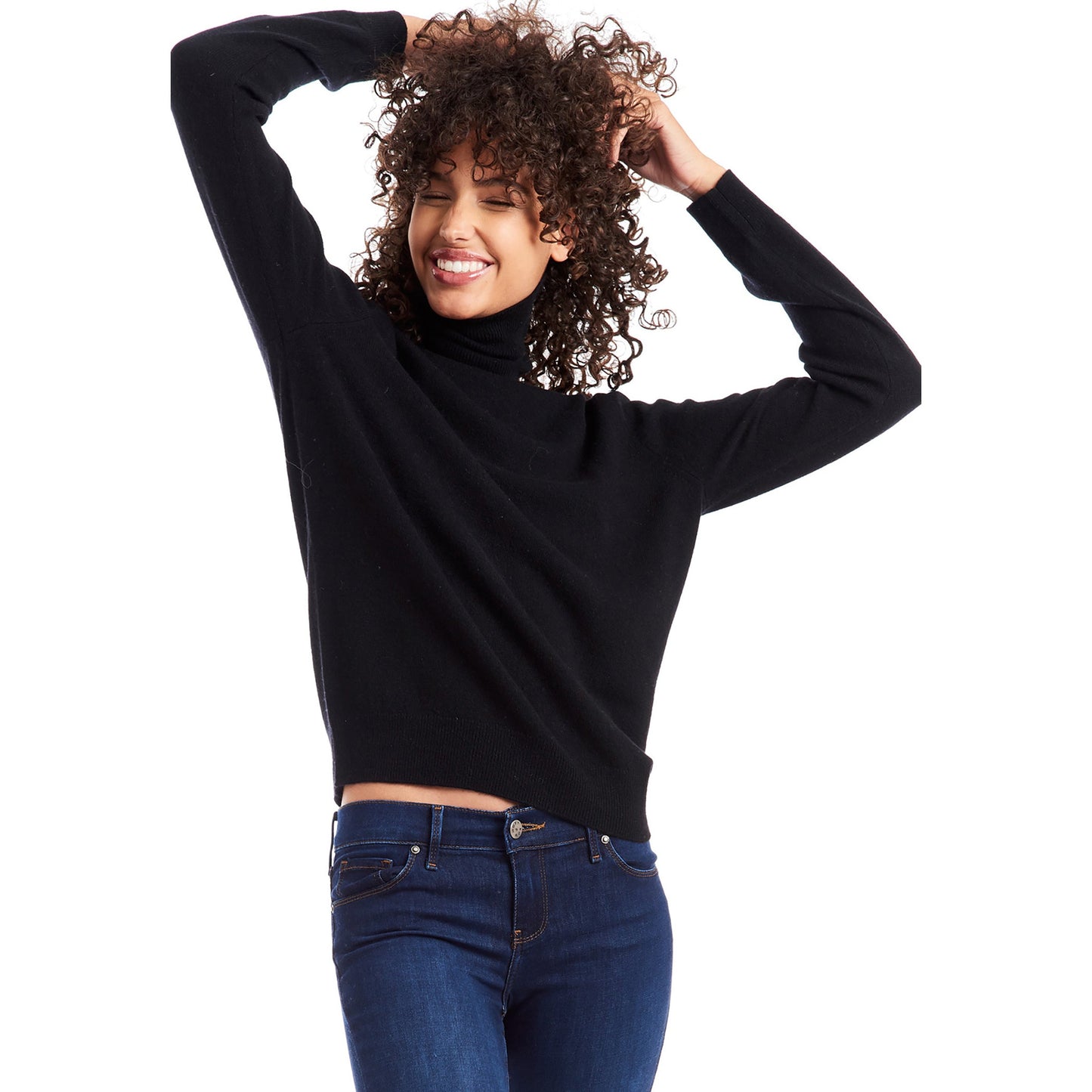 The Cashmere Turtleneck Willow Sweater
