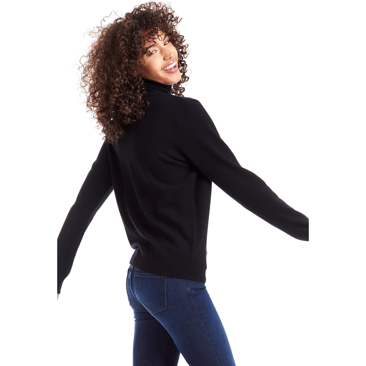 The Cashmere Turtleneck Willow Sweater