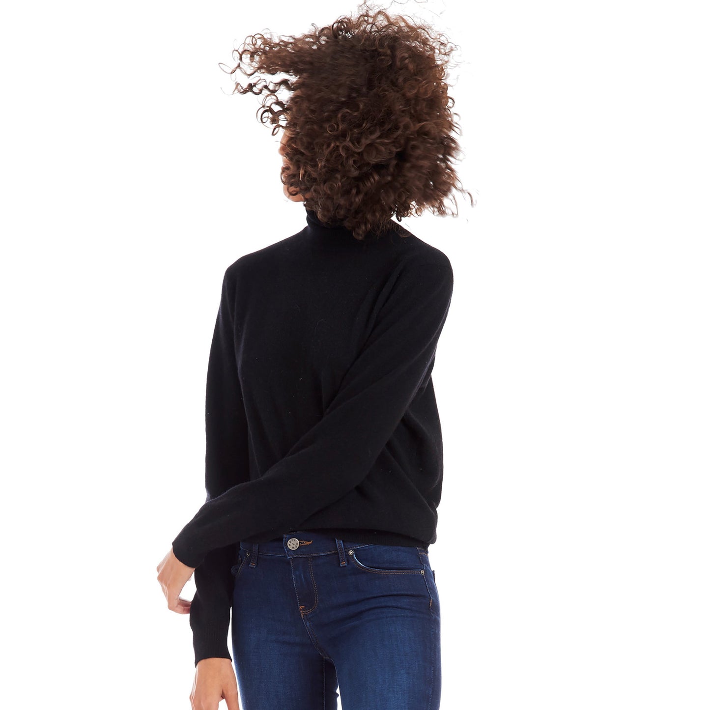 The Cashmere Turtleneck Willow Sweater