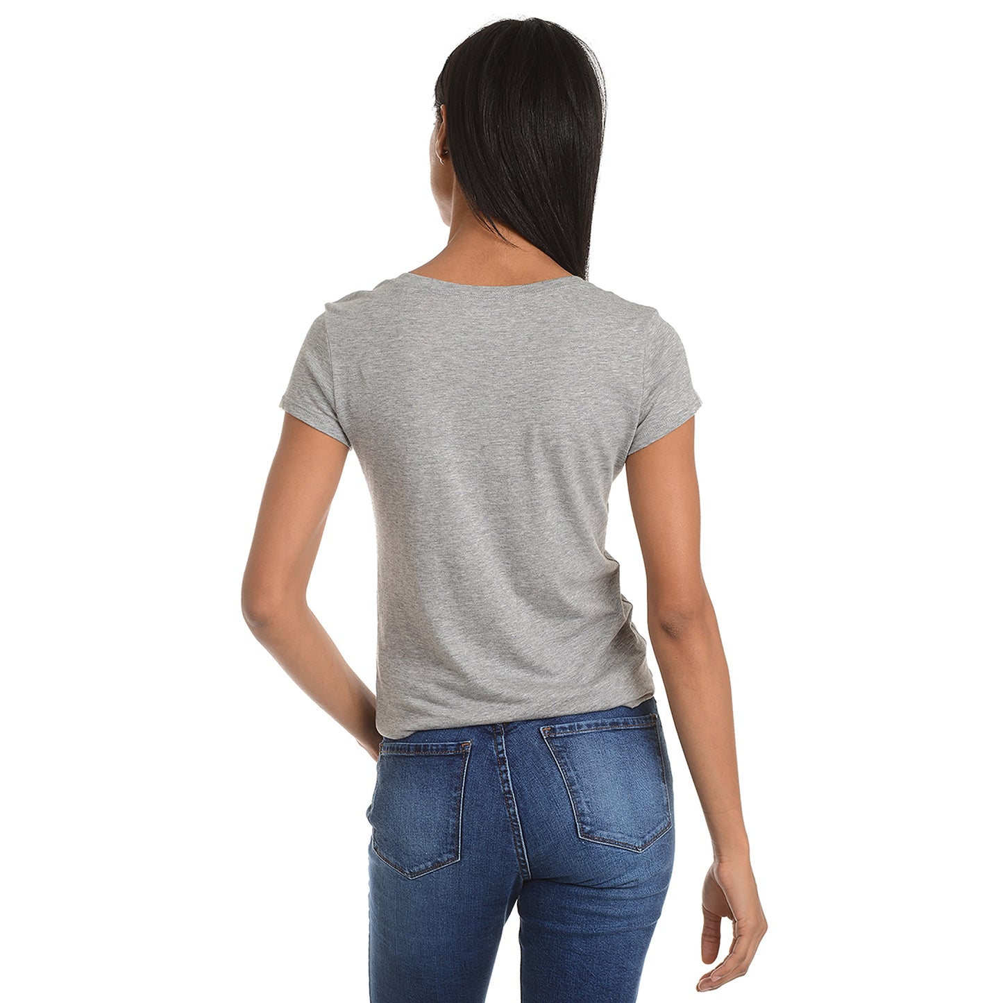 Fitted V-Neck Marcy Tee